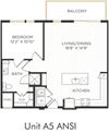 Aura Avery Ranch Apartments A5 ANSI Floor Plan Aura Avery Ranch Apartments A5 ANSI Floor Plan